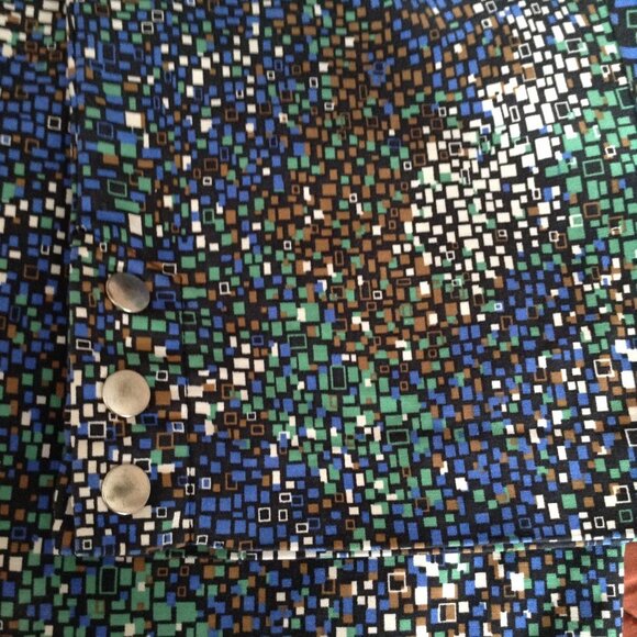 Laura Plus Women's Capri Cropped Pants Size 14 Multi Colored No Pockets Casual - Picture 8 of 9